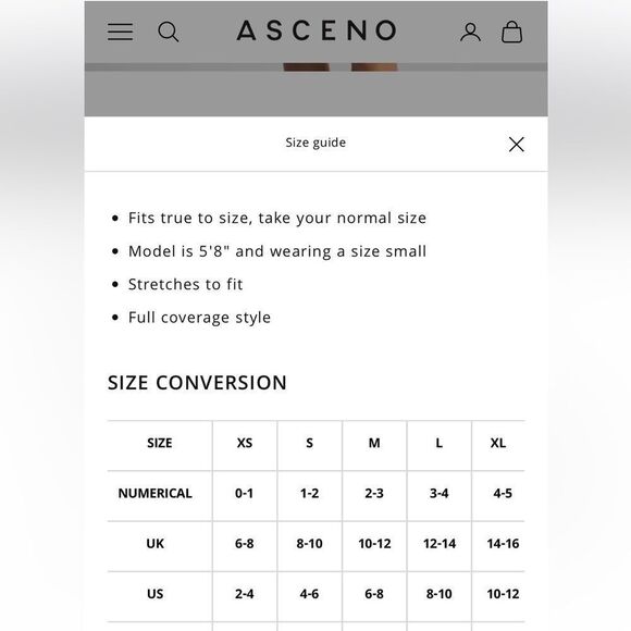 NWT Asceno Deia Set High Waisted Bikini and Bikini Top Small - Picture 5 of 9